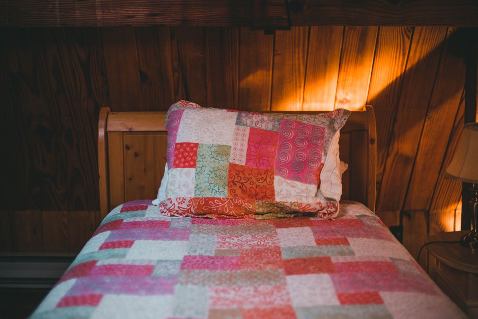 Recámara de la Cabaña Pinar